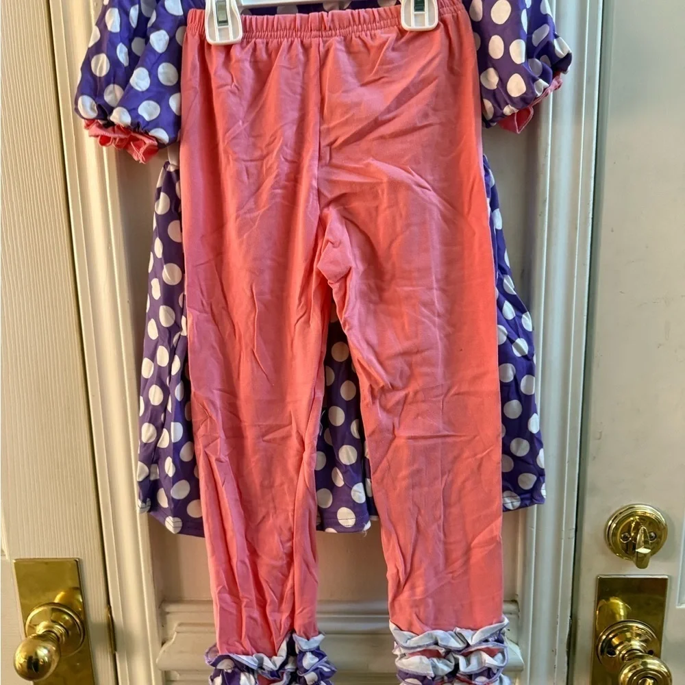New Boutique Magical Friends Embroidered Outfit